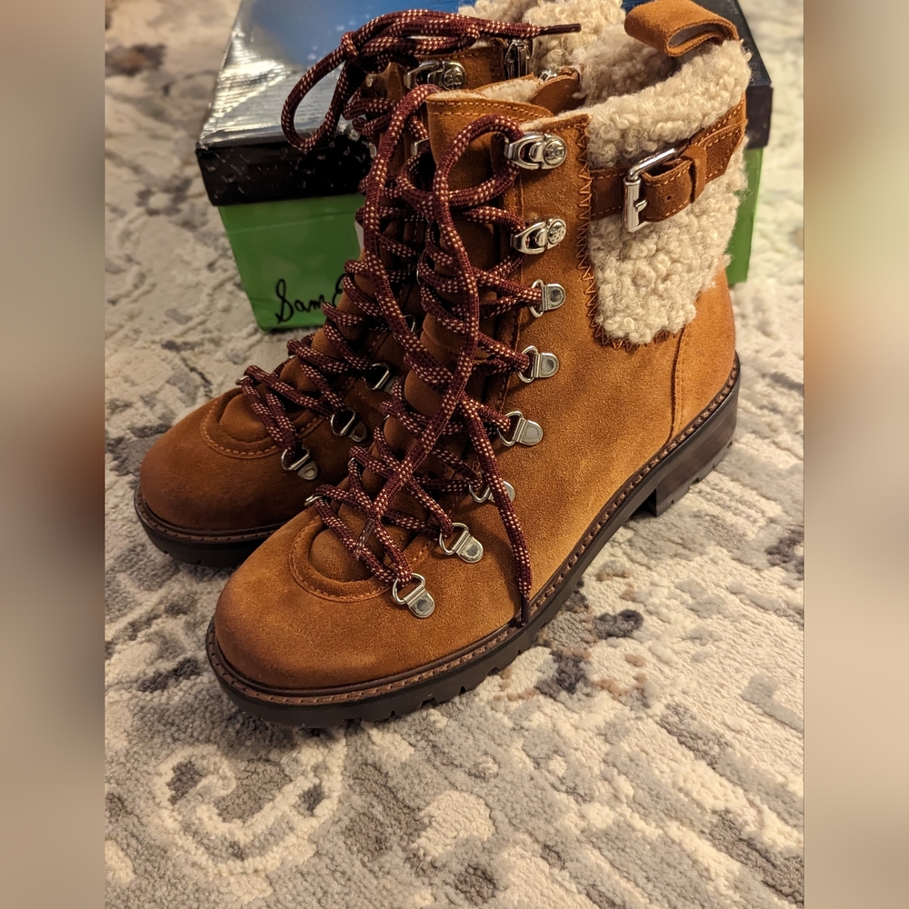 Sam Edelman "Tenlee" boot, Brown suede size 7